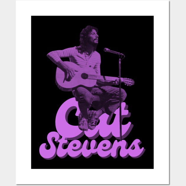 Cat stevens\\retro fan art Wall Art by MisterPumpkin